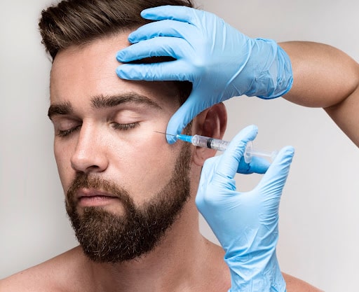 Harmonização facial homens